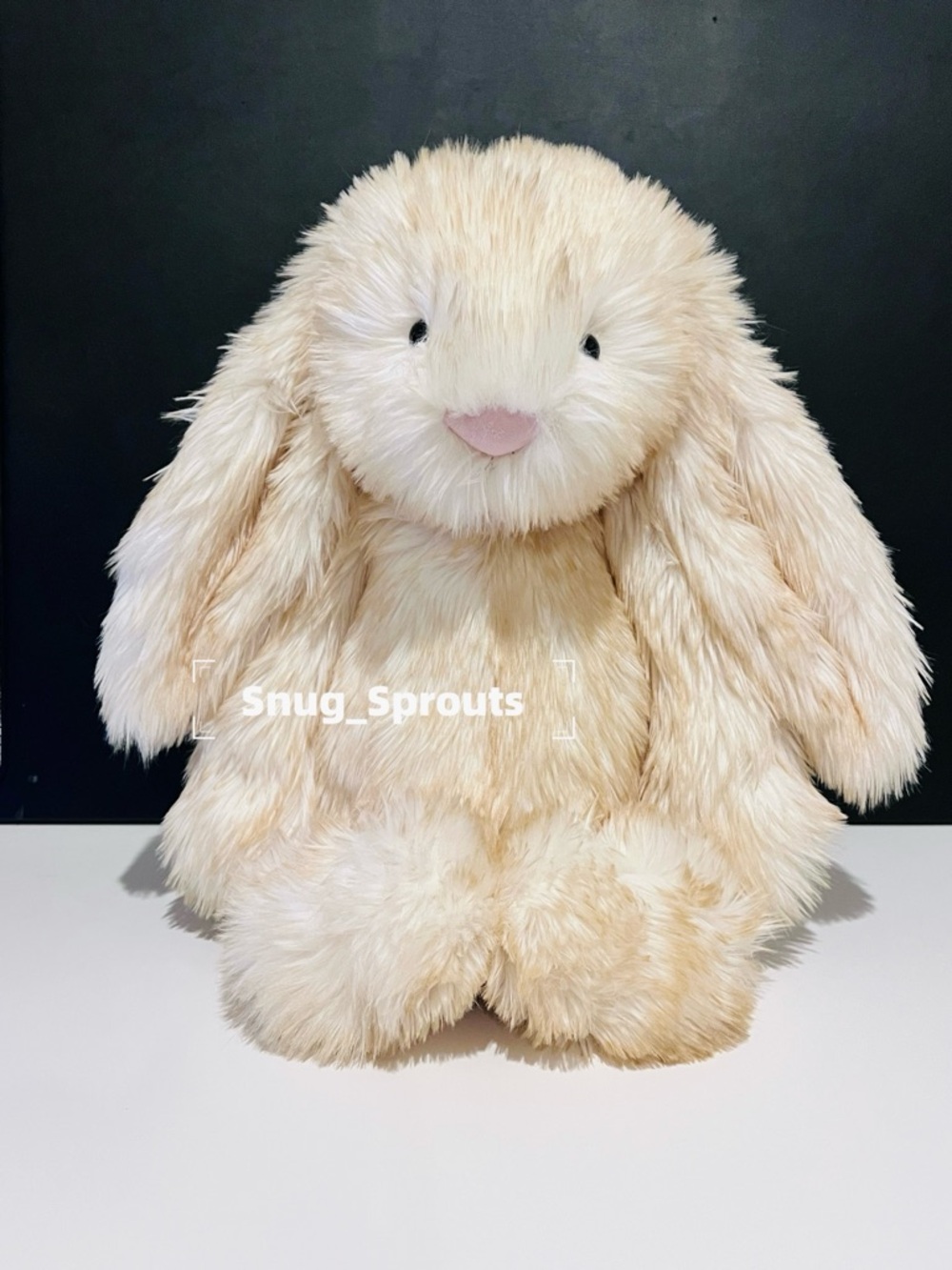 AUTHENTIC NWT Jellycat Big Bashful Springlowe Luxe Bunny - FAST SHIP